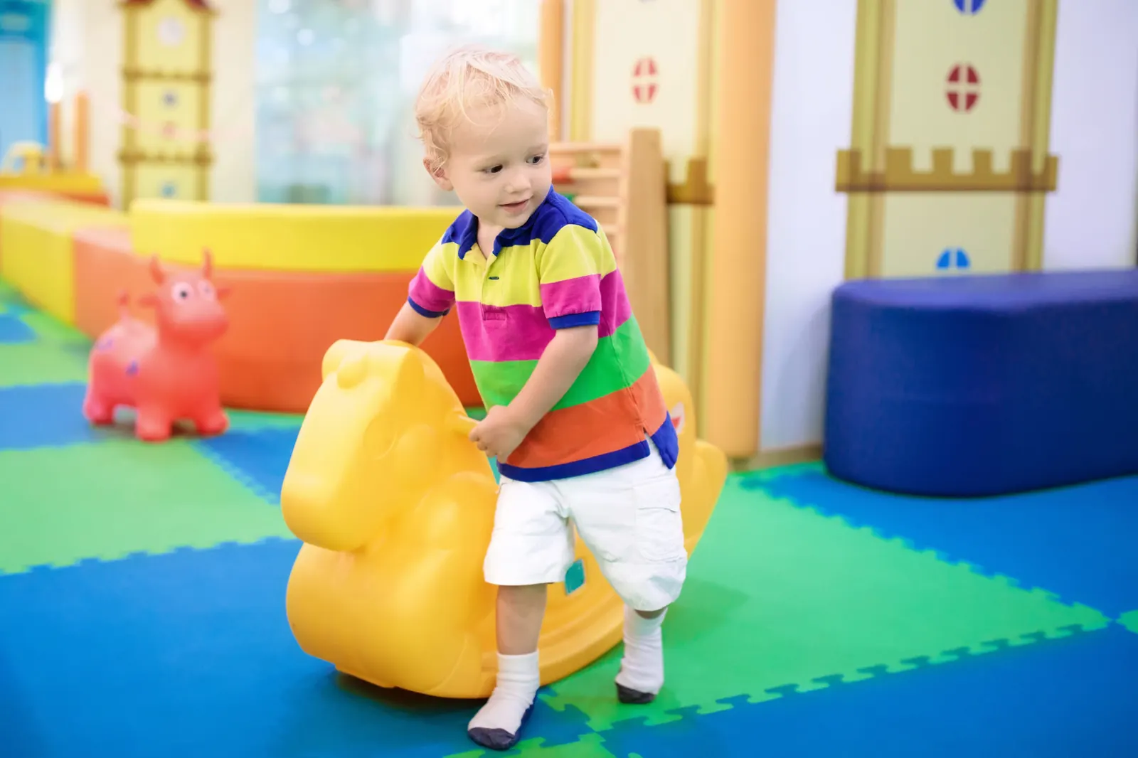 Kids learning at St. Stephen's Day Care