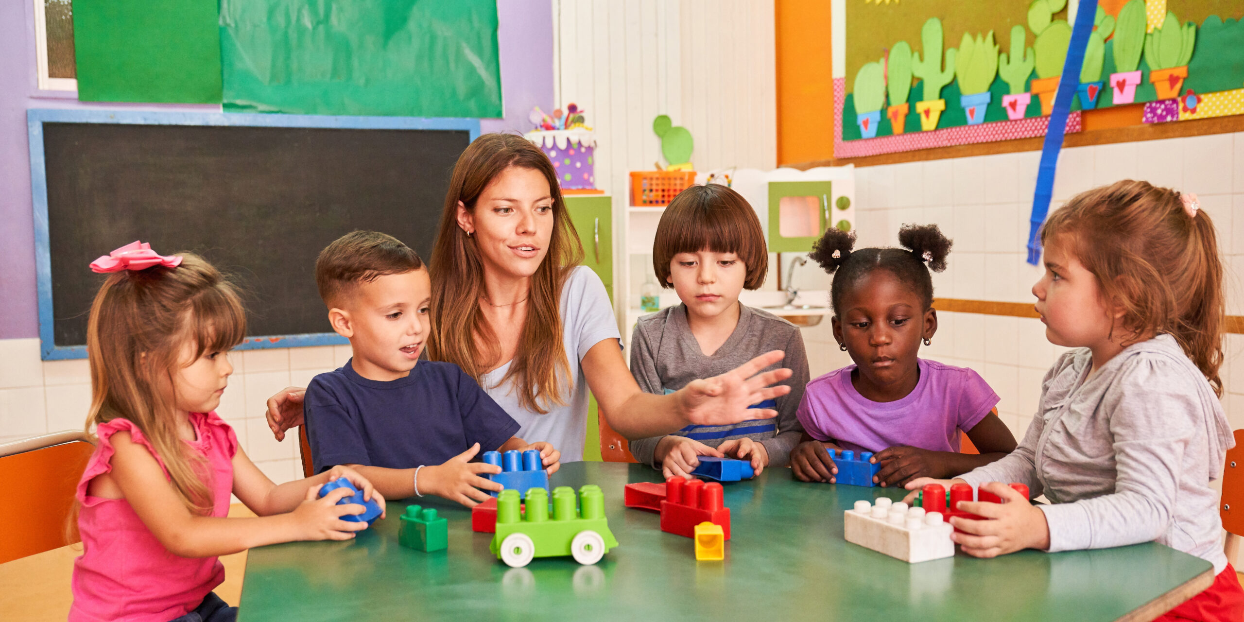Children at St. Stephen's Day Care Christian daycare